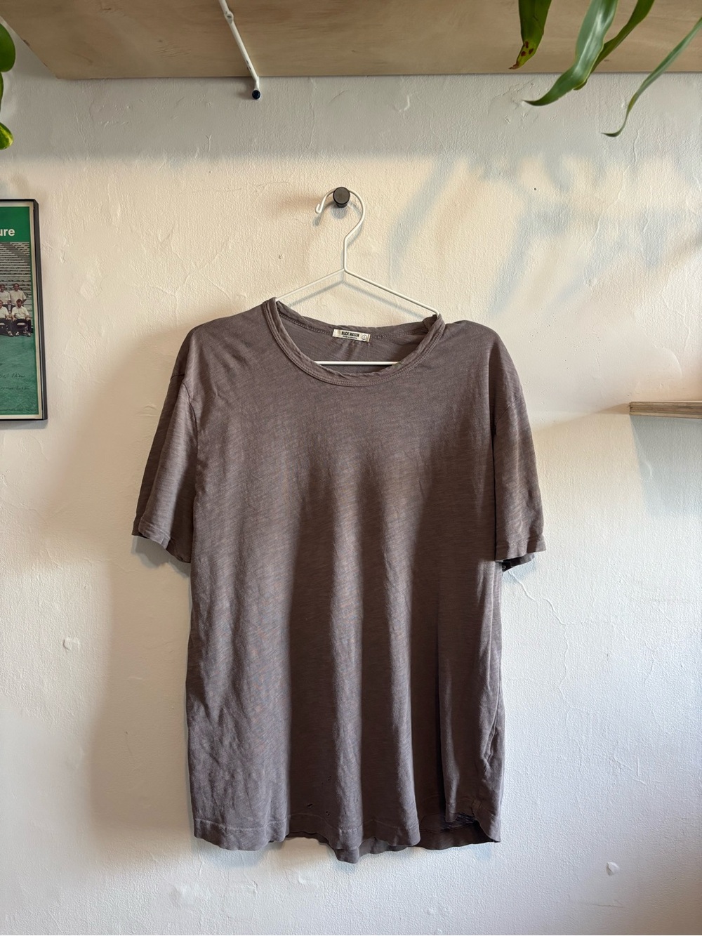 Men's Crewneck Short Sleeve Shirt - gray